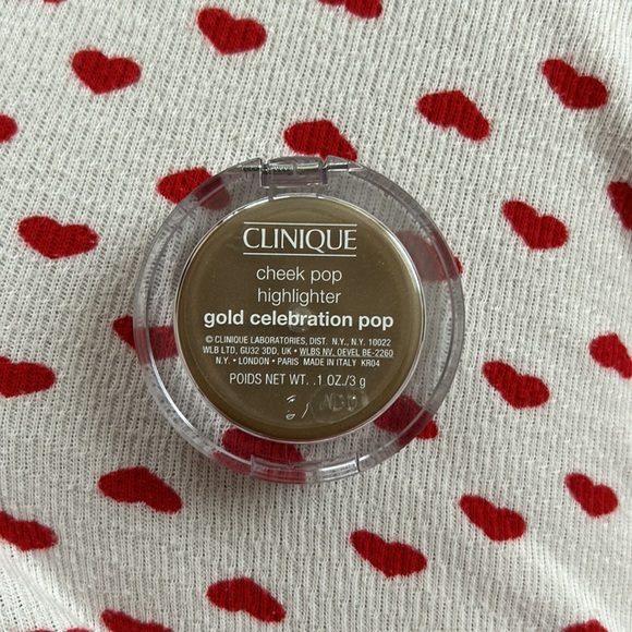 Clinique Cheek Pop Highlighter Gold Celebration Pop - Picture 3 of 3